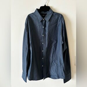 Beverly Hills Polo Club Blue Button Down Shirt